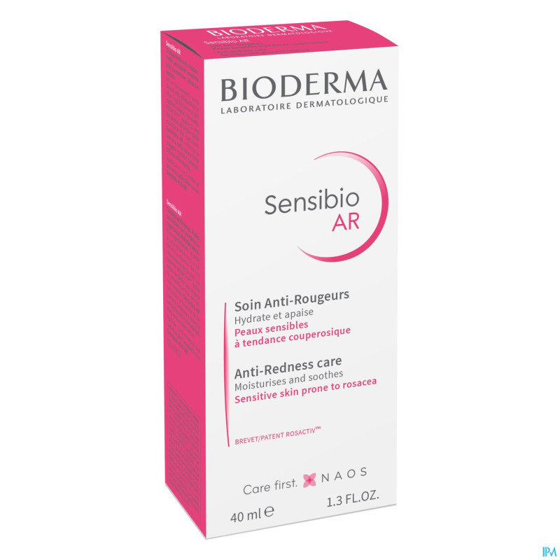 Bioderma sensibio ar creme anti rougeurs    40ml