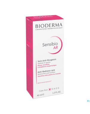 Bioderma sensibio ar creme anti rougeurs    40ml