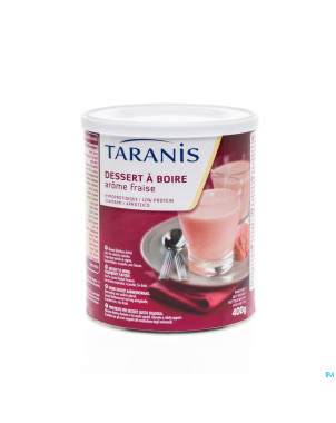 Taranis dessert boire fraise pdr 400g 4605 revogan