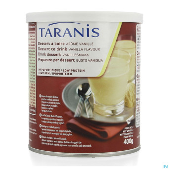 Taranis dessert boire vanille pdr400g 4604 revogan