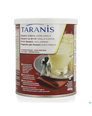 Taranis dessert boire vanille pdr400g 4604 revogan