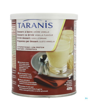 Taranis dessert boire vanille pdr400g 4604 revogan