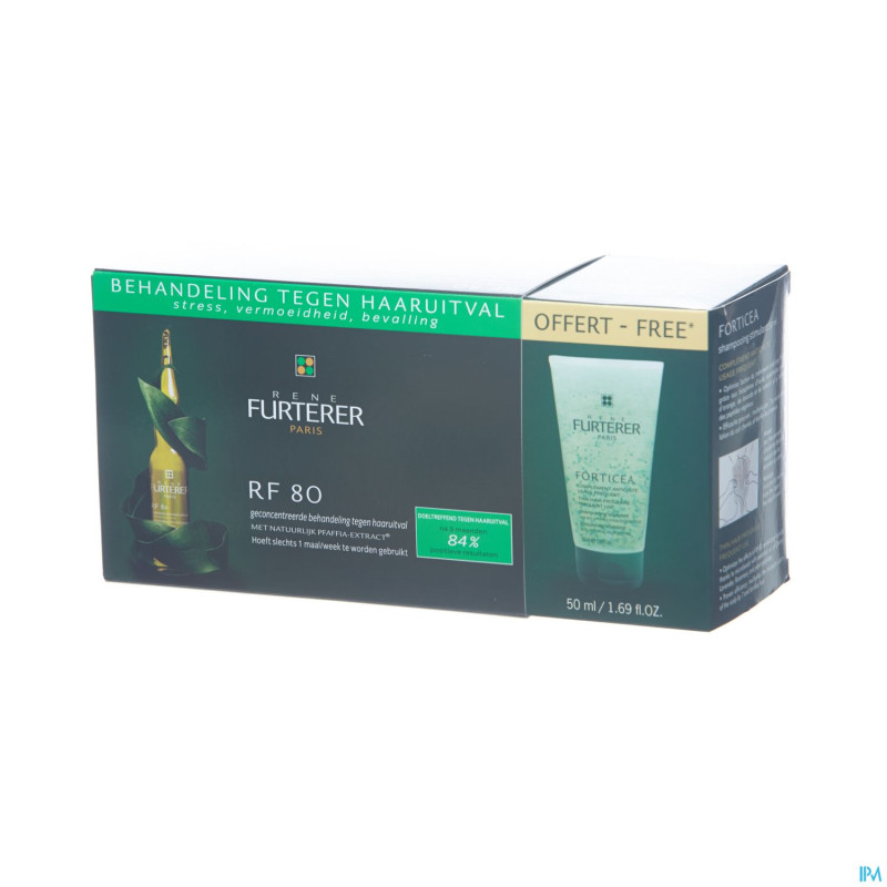 Furterer coffret rf80 + forticea 50ml