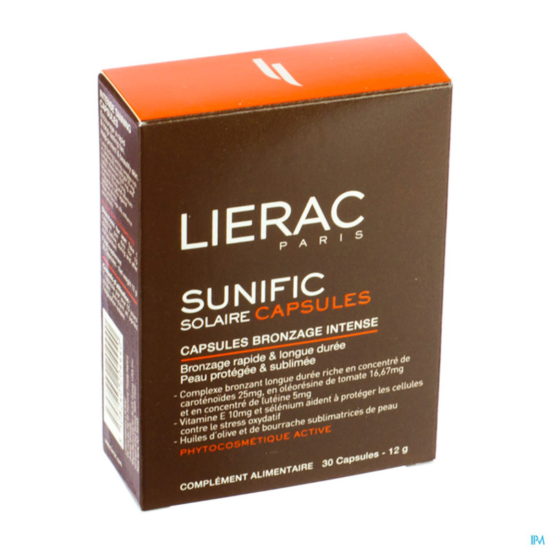 Lierac sol a/age hydra prolonge bronzage caps 2x15