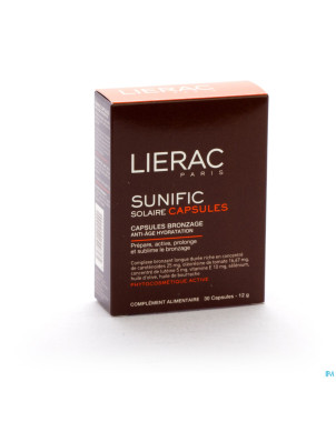 Lierac sol a/age hydra prolonge bronzage caps 2x15