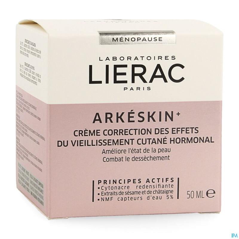 Lierac arkeskin+ a/age creme riche visage pot 50ml