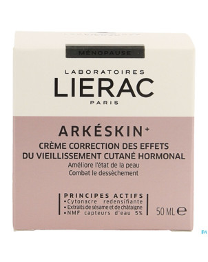 Lierac arkeskin+ a/age creme riche visage pot 50ml