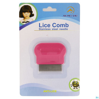 Wolf peigne a poux metal dent courte