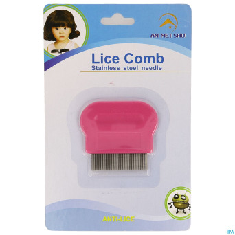 Wolf peigne a poux metal dent courte