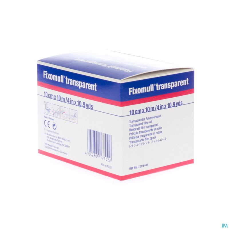 Fixomull t fixation pansement   10cmx10m 1 7221601