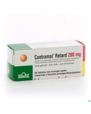 Contramal retard 200 mg comp 60