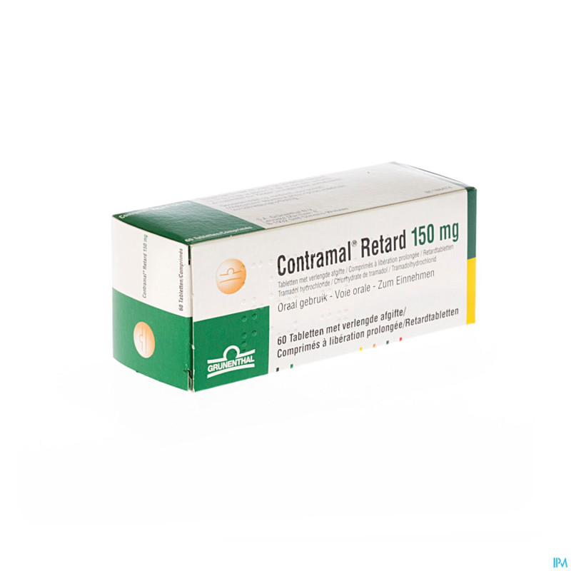 Contramal retard 150 mg comp 60