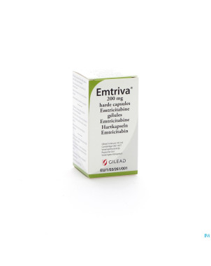 Emtriva 200mg gel 30 x 200 mg