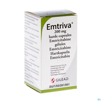 Emtriva 200mg gel 30 x 200 mg