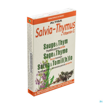 Altisa bonbons a croquer sauge-tym 75g