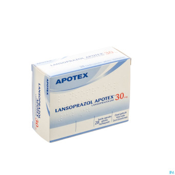 Lansoprazol apotex 30mg caps 28 x 30 mg