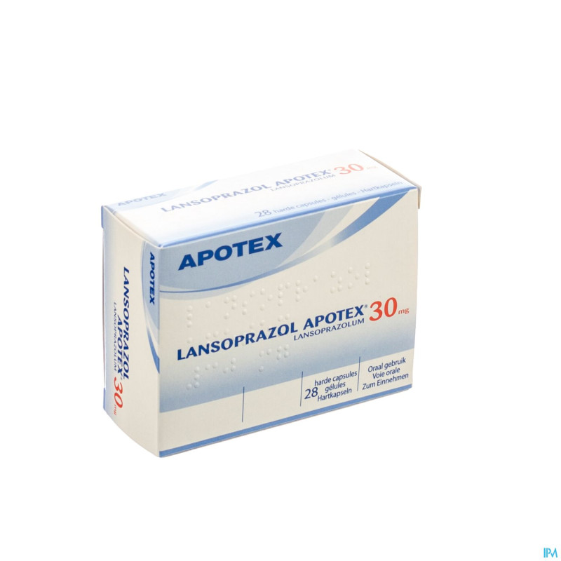 Lansoprazol apotex 30mg caps 28 x 30 mg