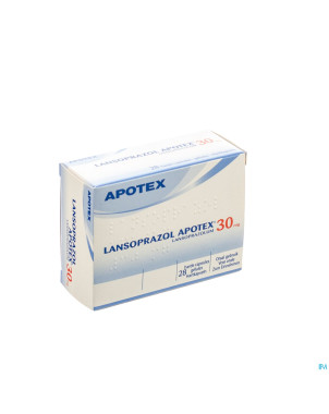 Lansoprazol apotex 30mg caps 28 x 30 mg