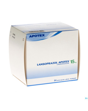 Lansoprazol apotex 15mg caps 84 x 15 mg