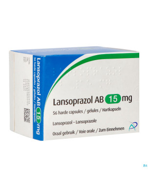 Lansoprazol ab 15mg caps 56 x 15mg