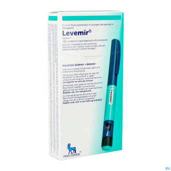 Levemir flexpen 5x3ml 100 u/ml