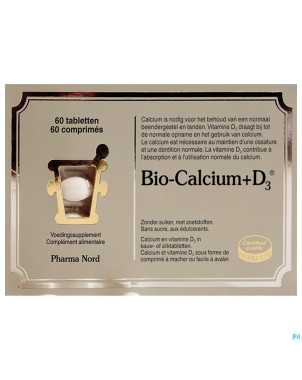 Bio-calcium + d3    comp 60