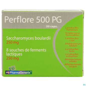 Perflore 500 pg pharmagenerix   caps  20