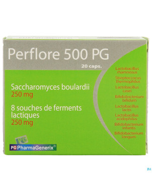 Perflore 500 pg pharmagenerix   caps  20