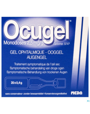 Ocugel monodoses 20x0,45ml
