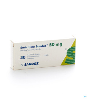 Sertraline sandoz comp  30 x  50 mg