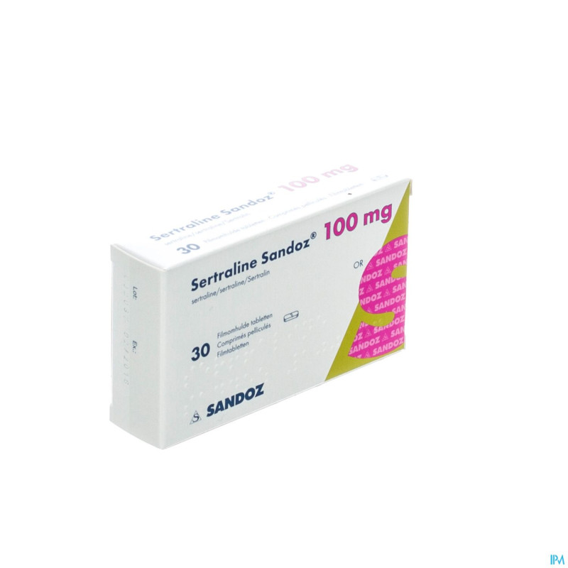 Sertraline sandoz comp  30 x 100 mg