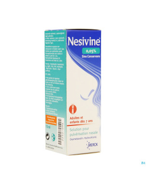 Nesivine 0,05% sine conserv spray nasal 15ml