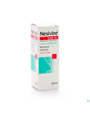 Nesivine 0,05% sine conserv spray nasal 15ml