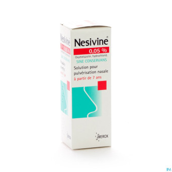 Nesivine 0,05% sine conserv spray nasal 15ml