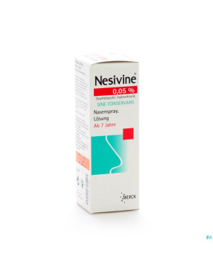 Nesivine 0,05% sine conserv spray nasal 15ml