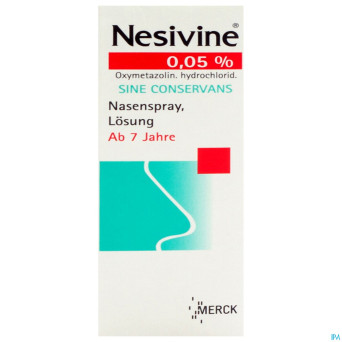Nesivine 0,05% sine conserv spray nasal 15ml