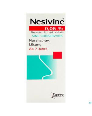 Nesivine 0,05% sine conserv spray nasal 15ml