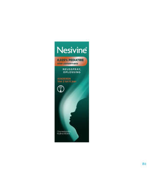 Nesivine 0,025% sine conserv ped spray nas    10ml