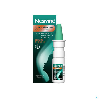 Nesivine 0,025% sine conserv ped spray nas    10ml
