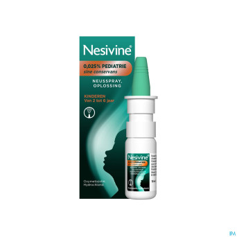 Nesivine 0,025% sine conserv ped spray nas    10ml
