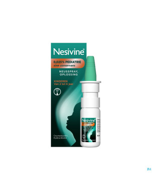 Nesivine 0,025% sine conserv ped spray nas    10ml