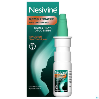 Nesivine 0,025% sine conserv ped spray nas    10ml