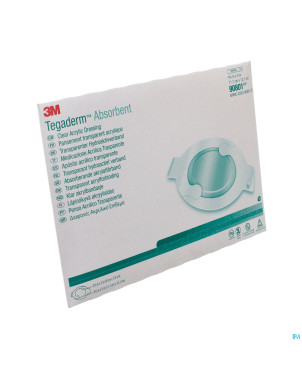 Tegaderm 3m absorb.transp ster 11,1x12,7cm 5 90801
