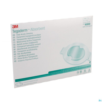 Tegaderm 3m absorb.transp ster  7,6x 9,5cm 5 90800