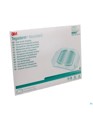 Tegaderm 3m absorb.transp ster 14,9x15,2cm 5 90802