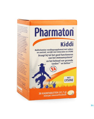 Pharmaton kiddi chew comp a croquer 30