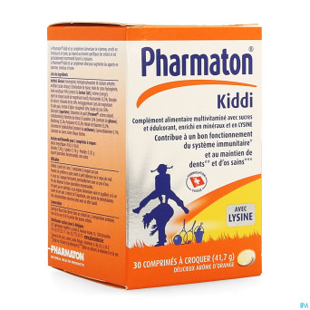 Pharmaton kiddi chew comp a croquer 30