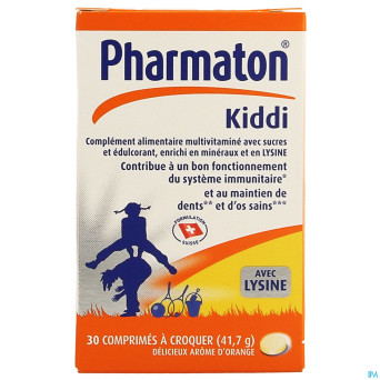Pharmaton kiddi chew comp a croquer 30