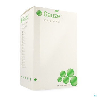 Compresse gaze molnl ster  8c 10,0x10,0cm 30x5