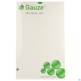Compresse gaze molnl ster  8c 10,0x10,0cm 30x5
